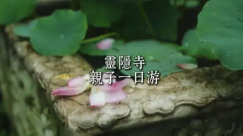 杭州灵隐寺亲子一日游,慢逛古刹,陪伴孩子成长