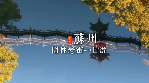 【苏州一日游】苏州景点一次性打卡,拙政园|寒山寺|山塘街