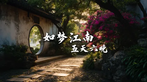 【如梦江南6天5晚】浙江旅游看这里！一次性看遍杭州，苏州景点