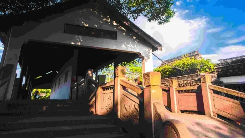 送子来凤桥左右双道桥面