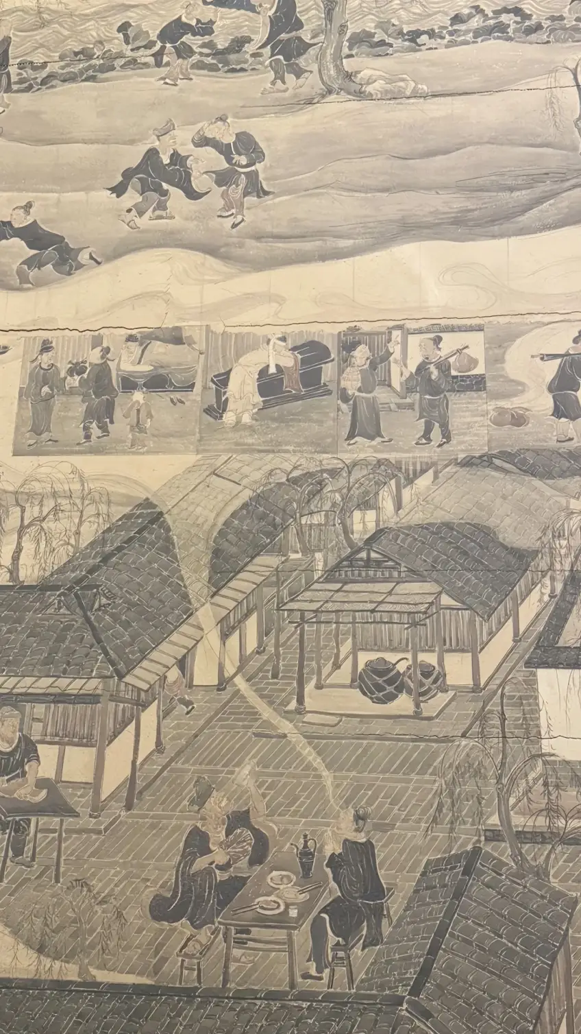 灵隐寺济公殿壁画故事连环画