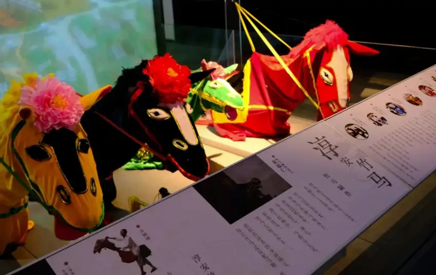 淳安县博物馆淳安竹马展陈与说明牌