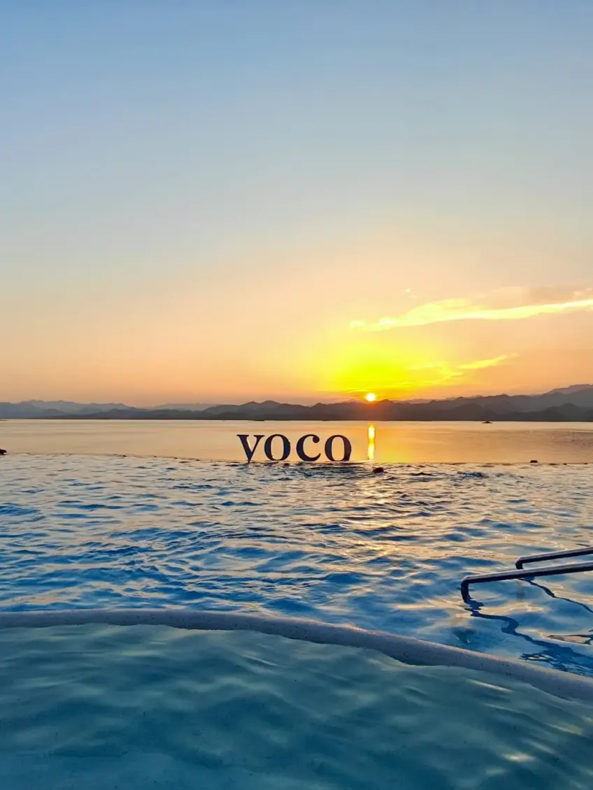 VOCO千岛湖酒店湖畔外观与湖景一览