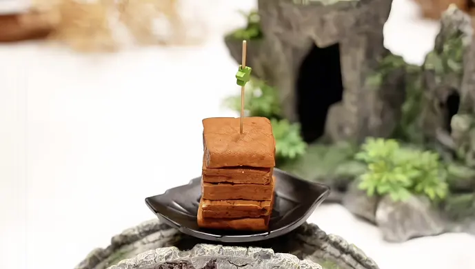 酸辣豆干茭白