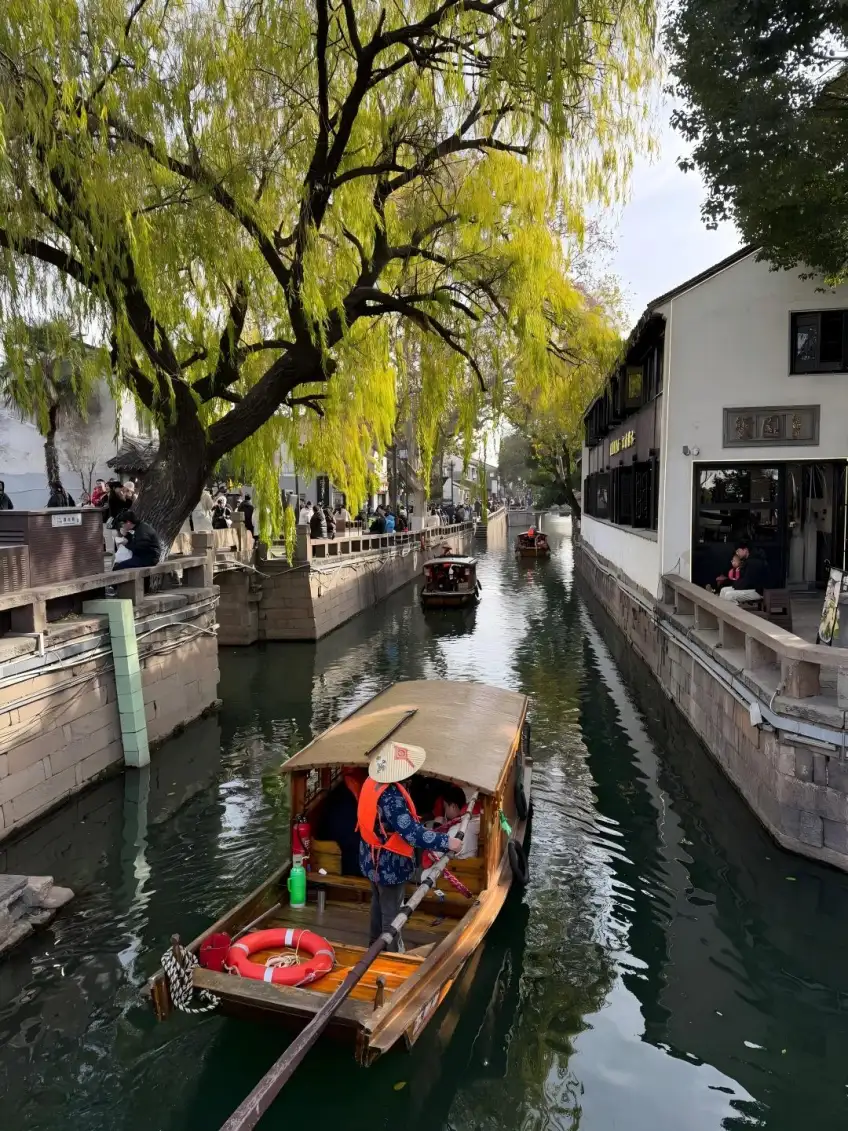 蘇州平江路水巷石橋豎構圖