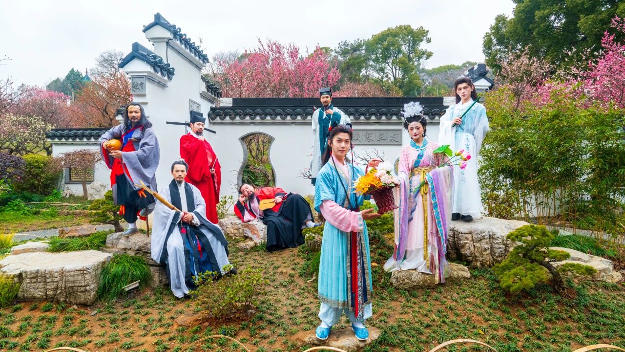 中国赏梅最佳旅行地-江苏无锡荣氏梅园赏梅攻略，八仙都来打卡了，你还不来？