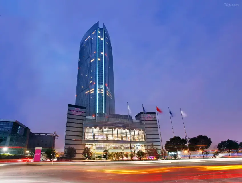 无锡城中皇冠假日酒店客房城景