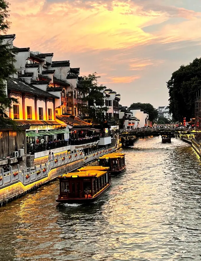秦淮河坐船