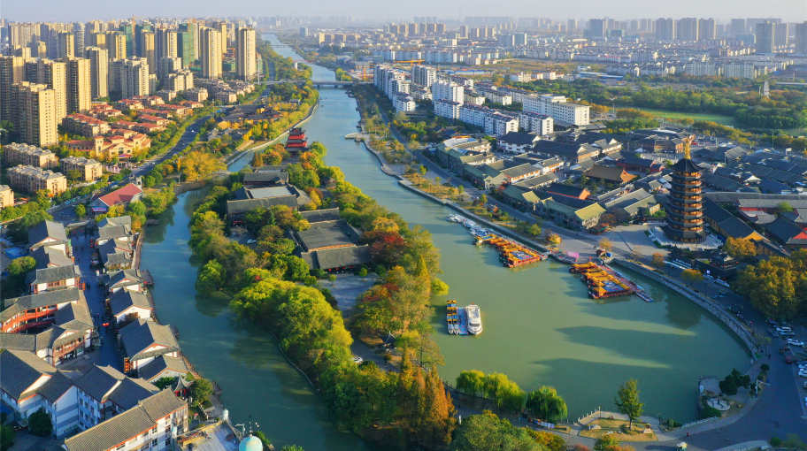 江蘇省淮安市,位於運河與淮河交匯處,是周恩來故鄉、淮揚菜發源地,素有“運河之都”美譽