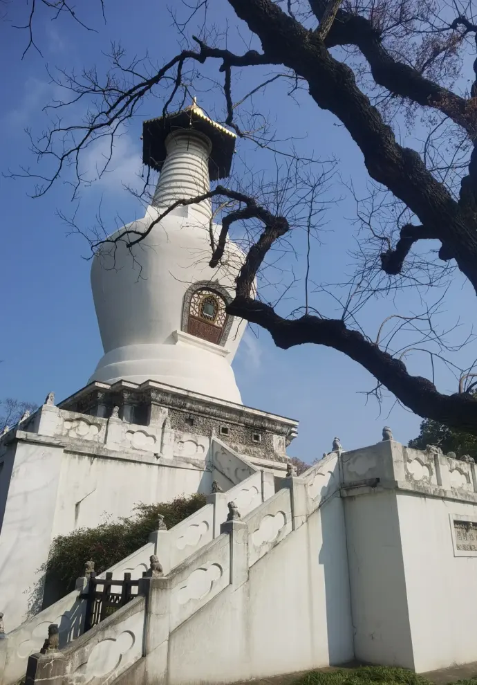 瘦西湖白塔