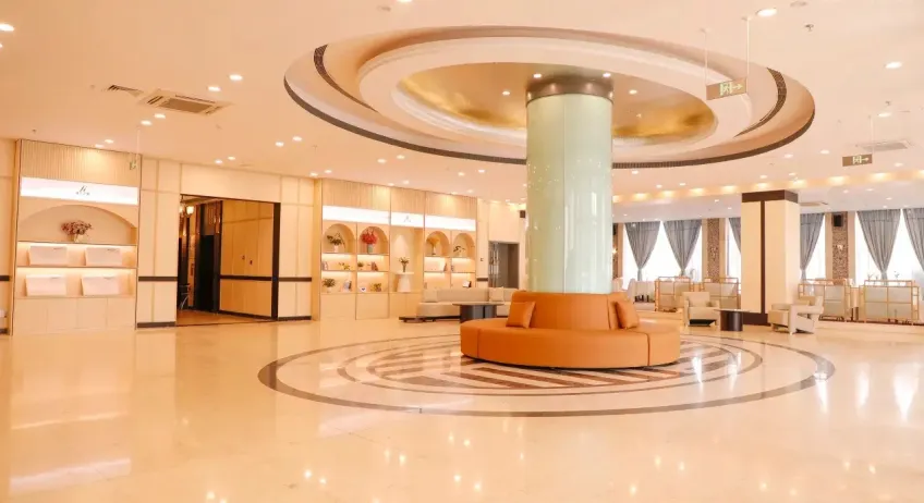 全季酒店橙環座燈柱大堂