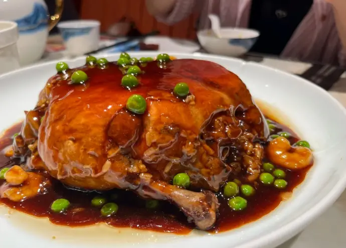 上海老饭店八宝鸭