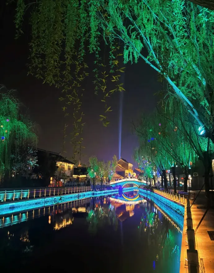 河下古镇夜景
