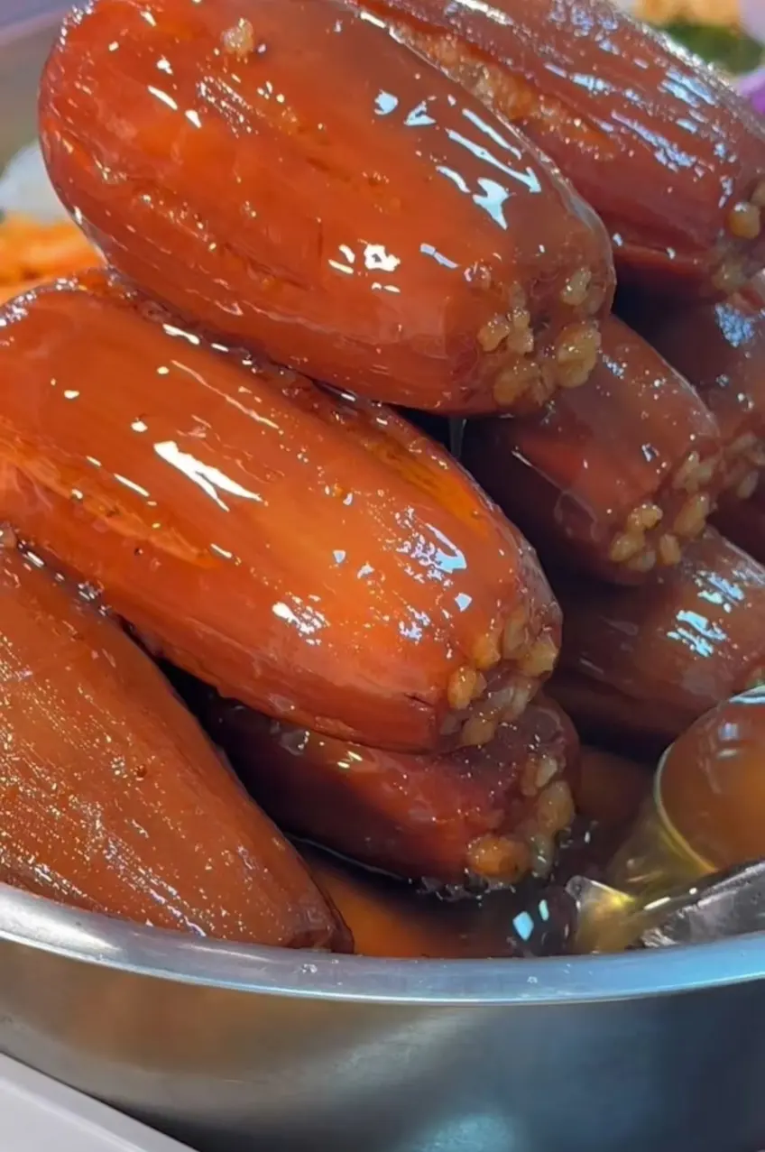 桂花糖藕蜜汁淋面软糯切块