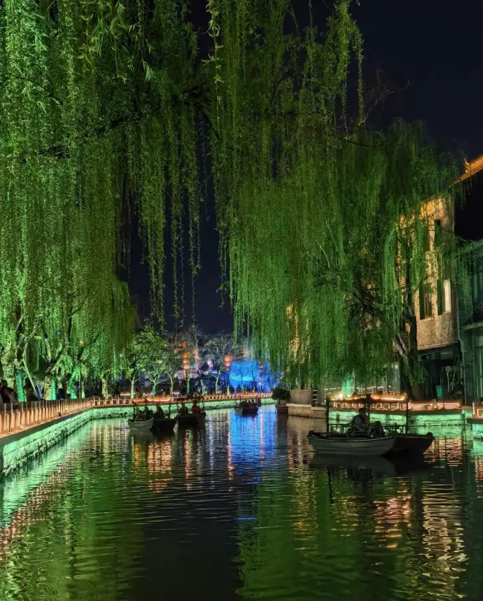 河下古镇夜景