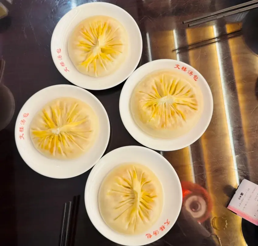 河下古鎮文樓湯包熱氣出籠