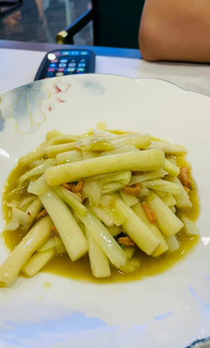 河下古镇蒲菜