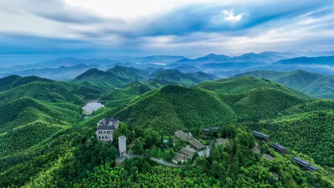 莫干山全景