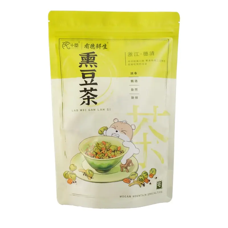 德清熏豆茶立式包装袋