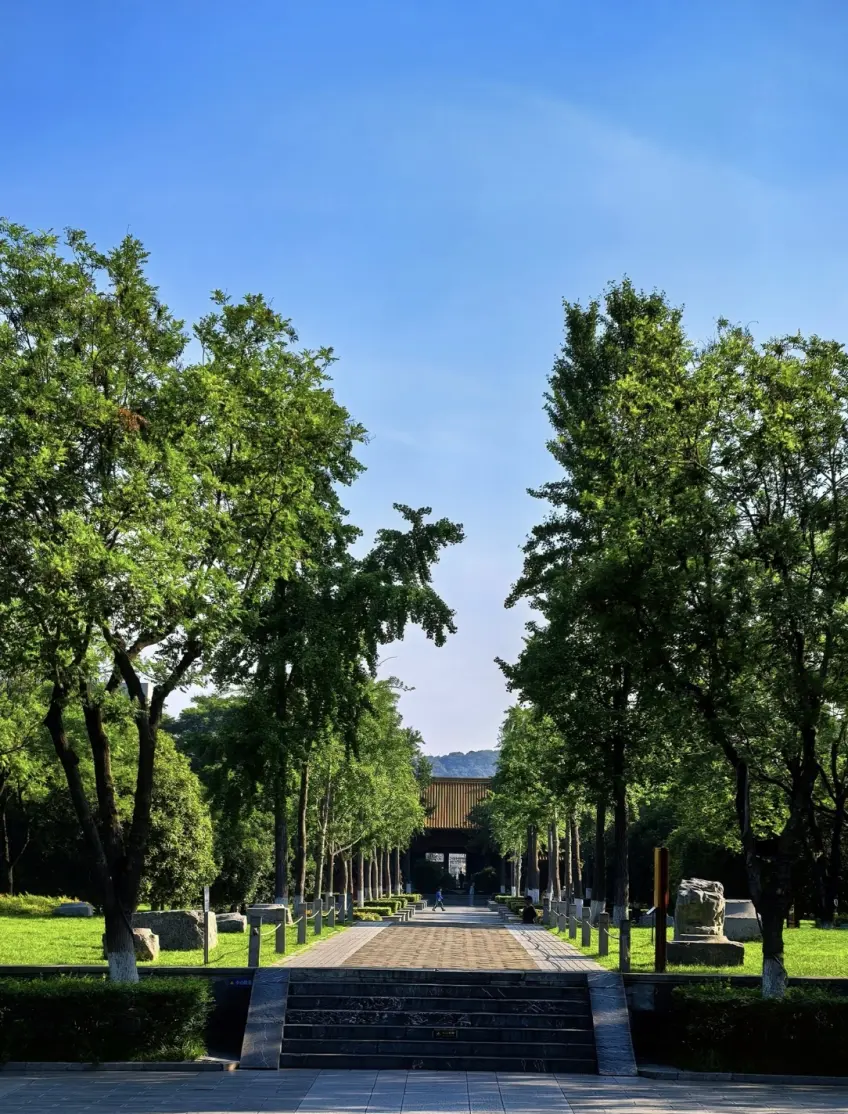 南京明故宫午朝门遗址实景