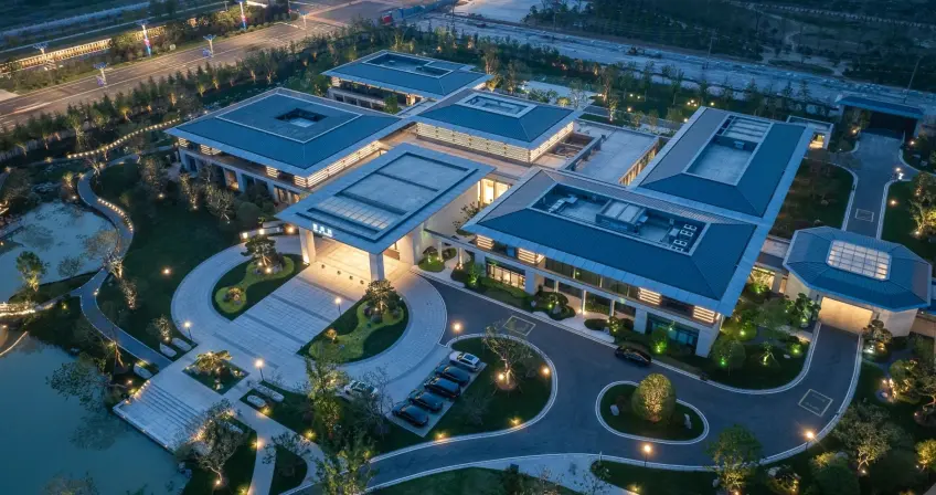 金陵海棠宾馆园林与建筑外景