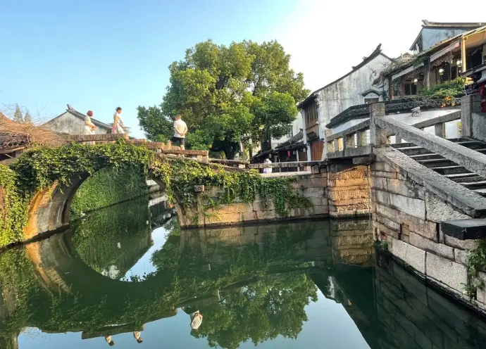 周庄古镇双桥