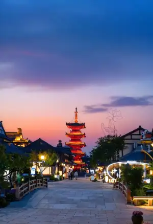 拈花湾全景