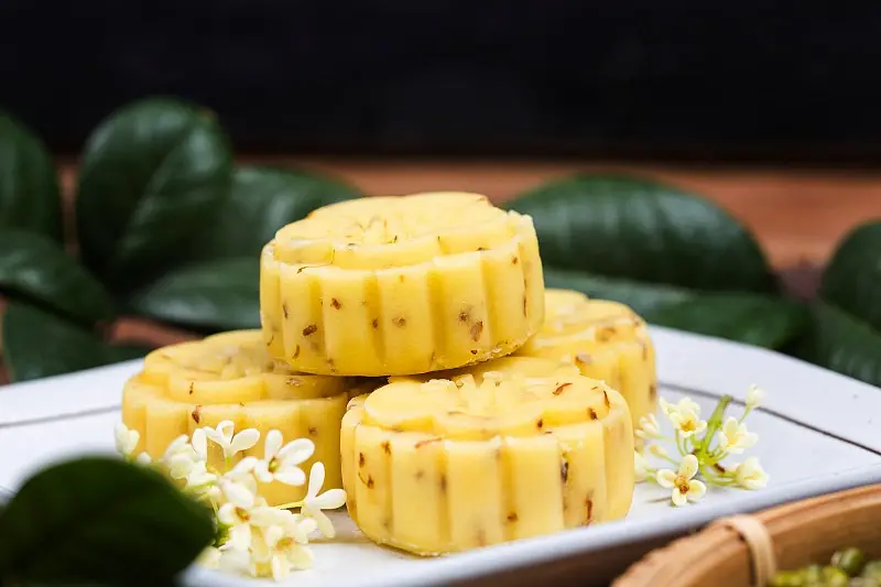 桂花绿豆糕
