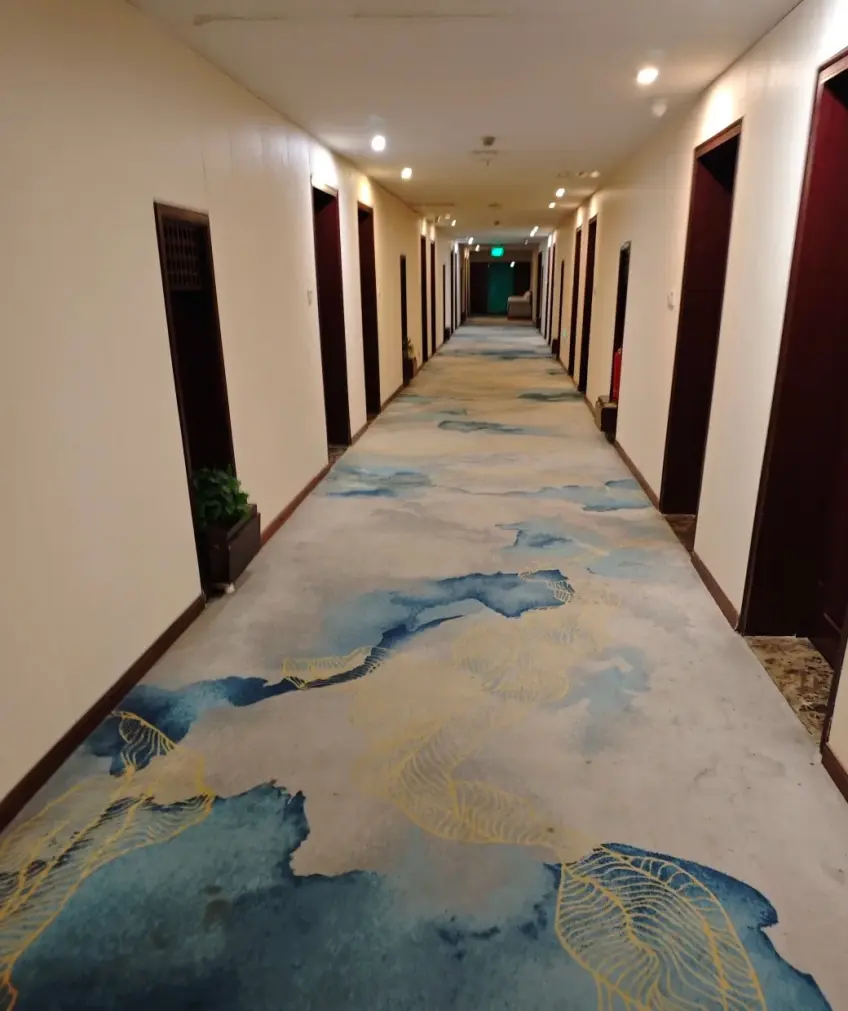 淮安宾馆客房走廊地毯竖图