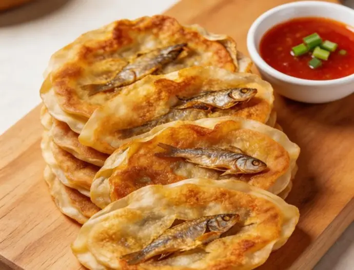 小鱼煎饼