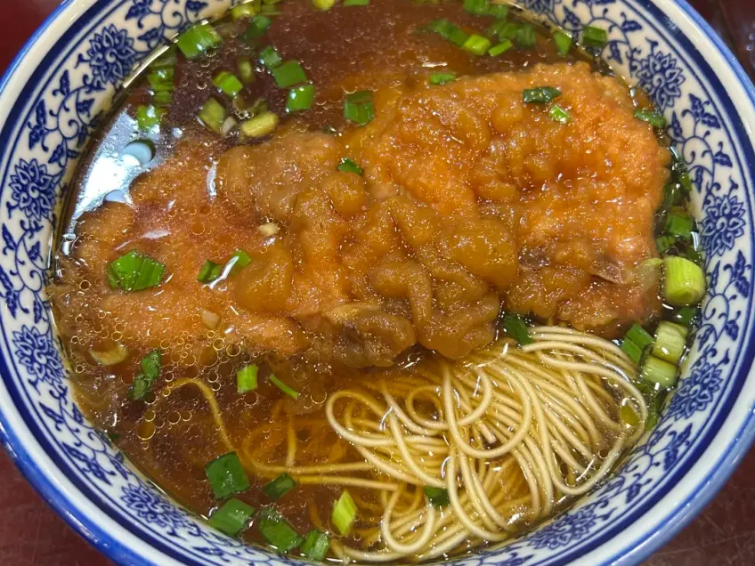 苏州大排面炸大排浇头