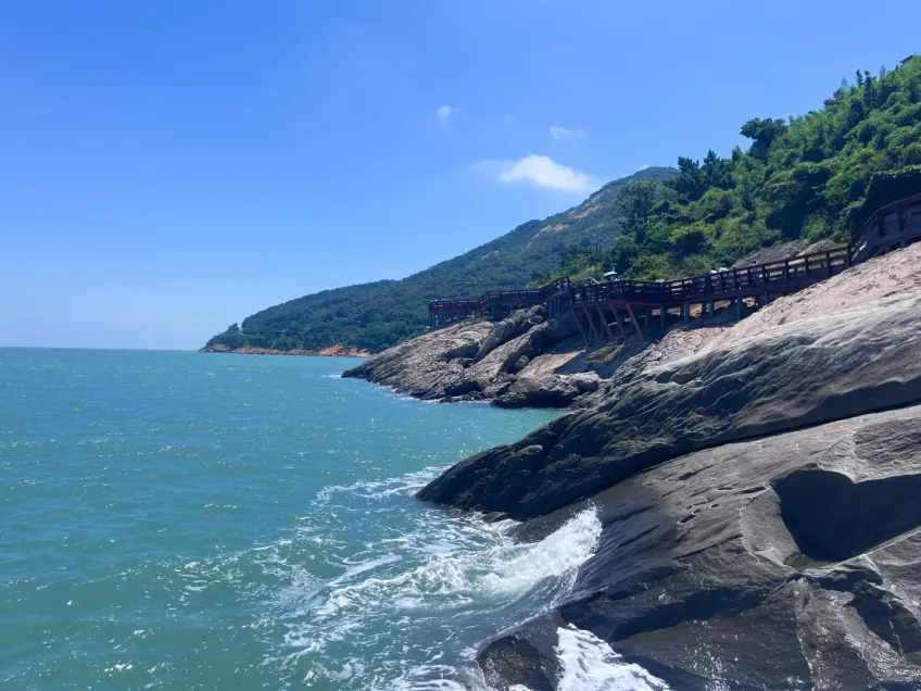 连云港连岛沙滩与海景