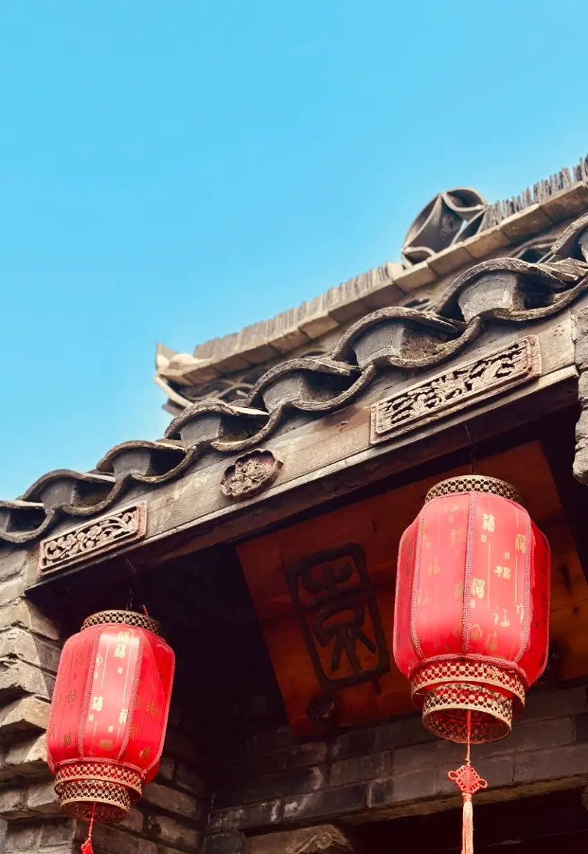 蔣壩古鎮老街巷豎圖