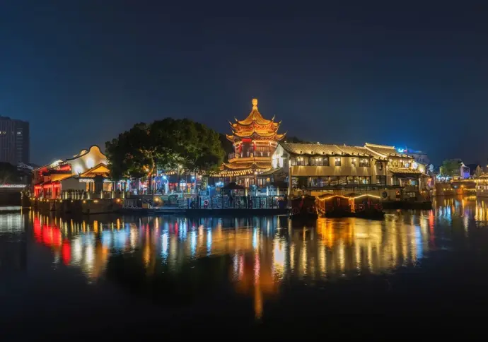 山塘街夜景