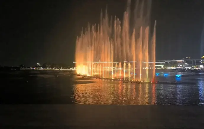 金鸡湖喷泉