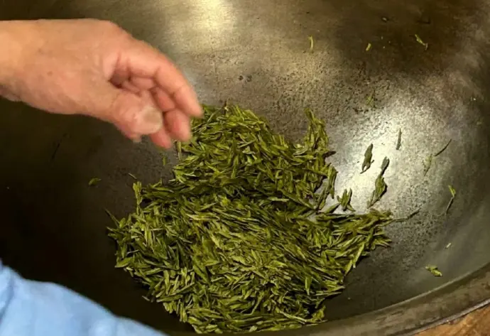 龙井村炒茶
