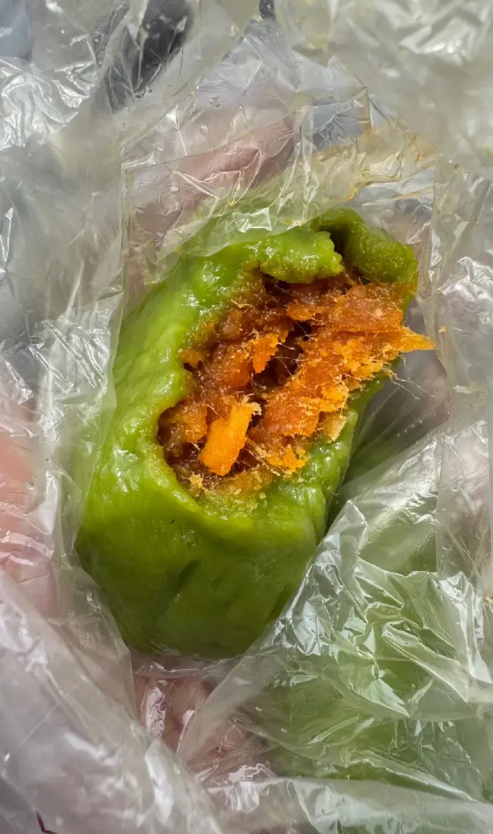 苏州艾草青团