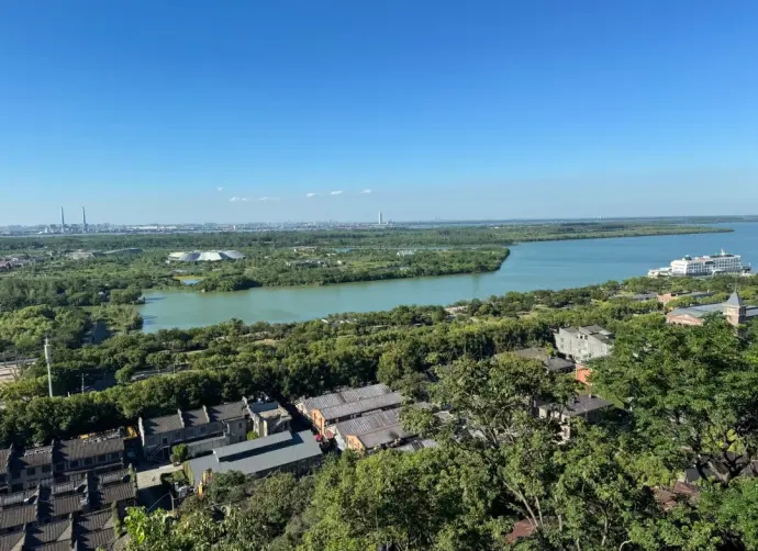 云台阁远眺风景