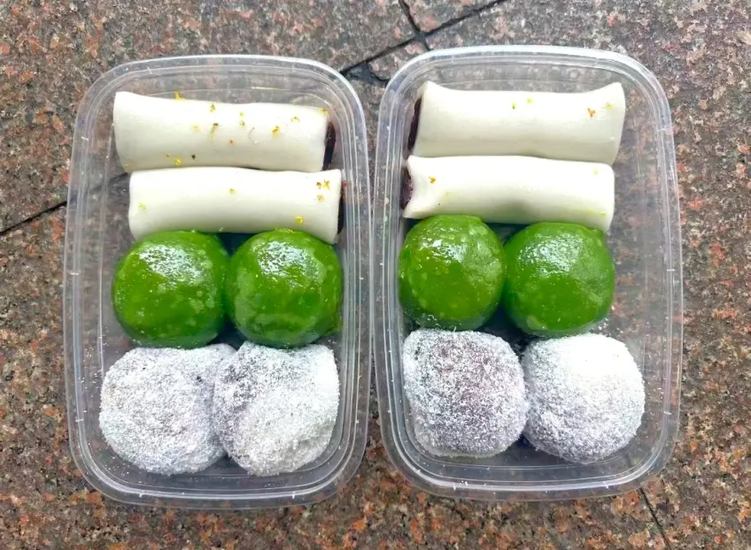 沈大成条头糕青团椰丝团拼盒