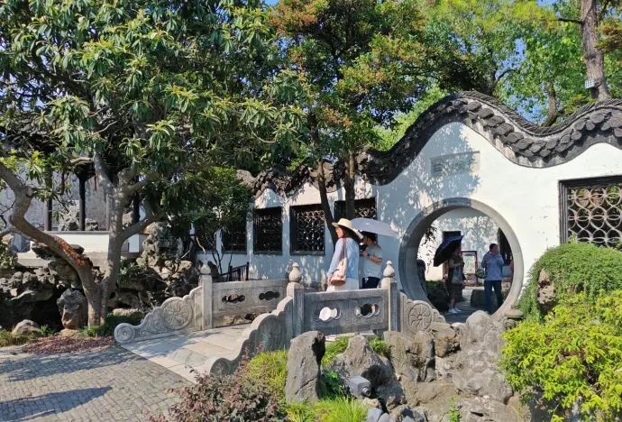 何园进门