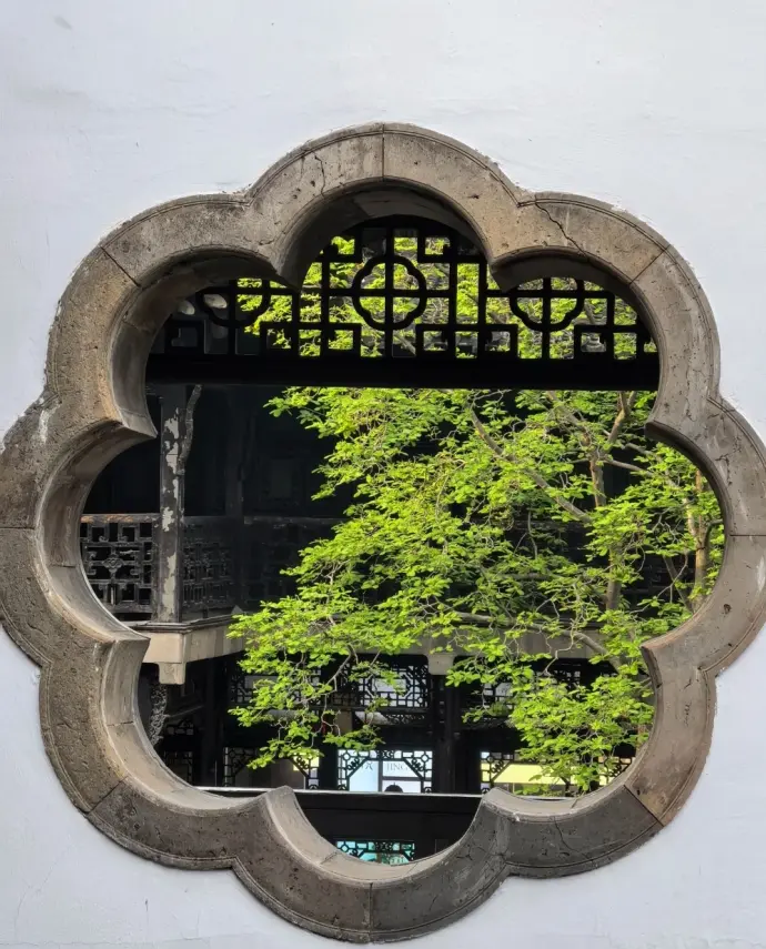 何园花窗