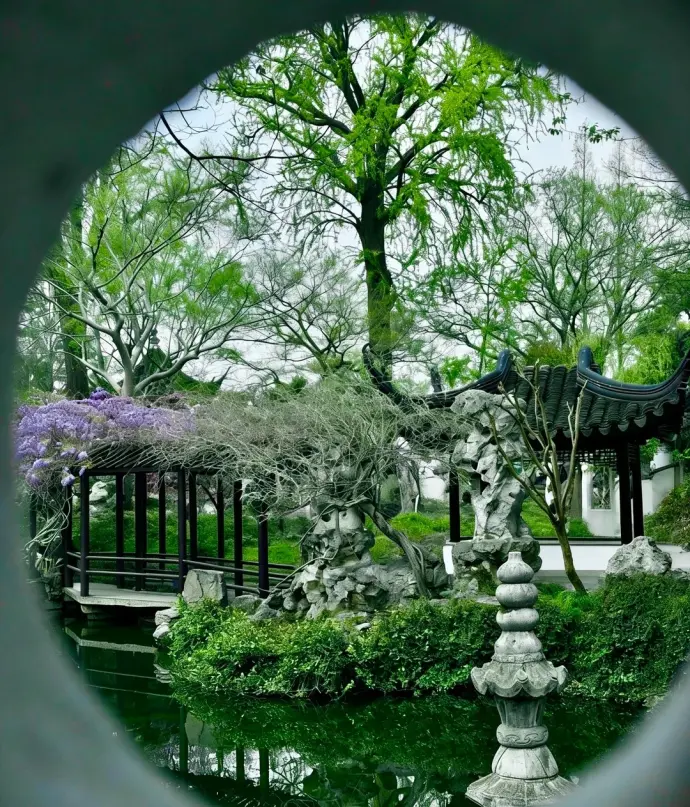 留园框景