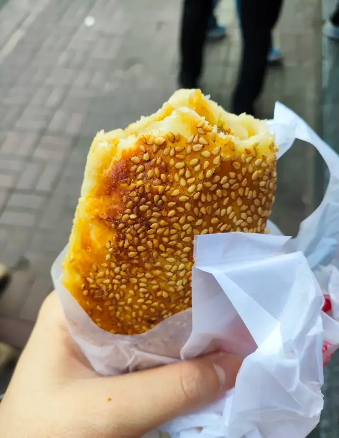 鸭油烧饼