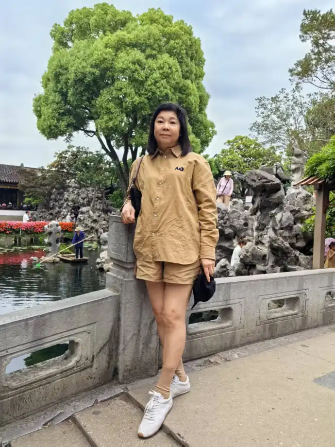 狮子林拍照