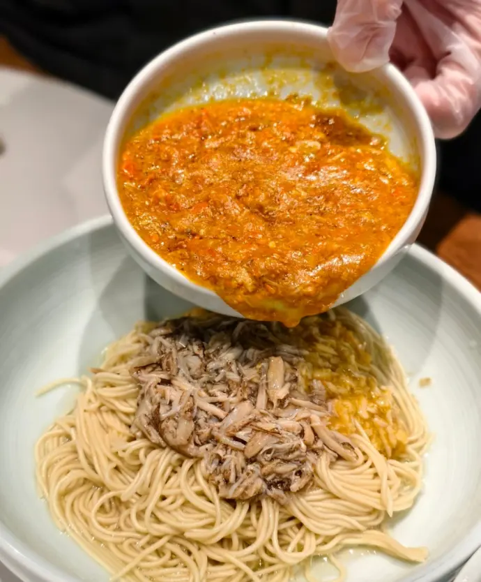 蟹黄面