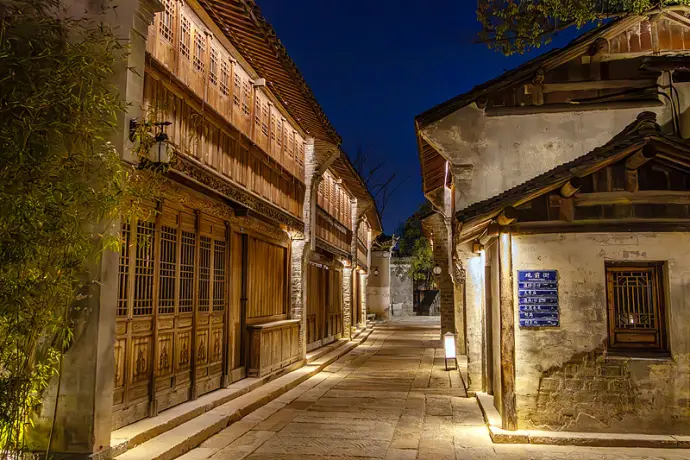 濮院夜游