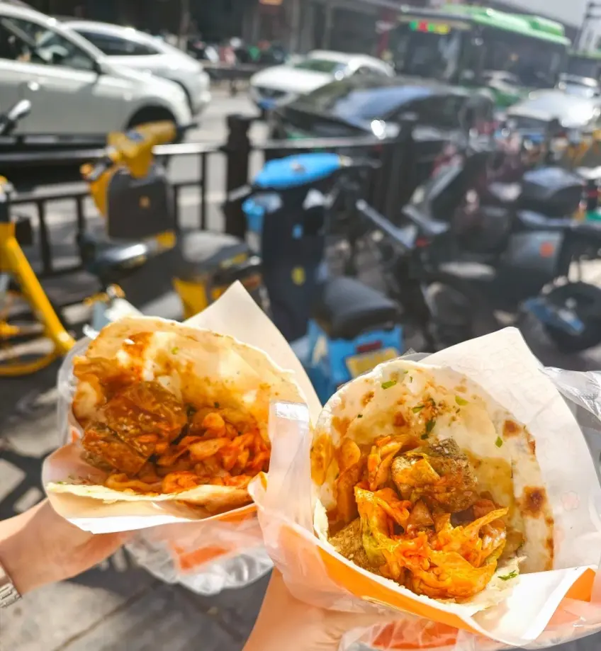 香酥雞燒餅