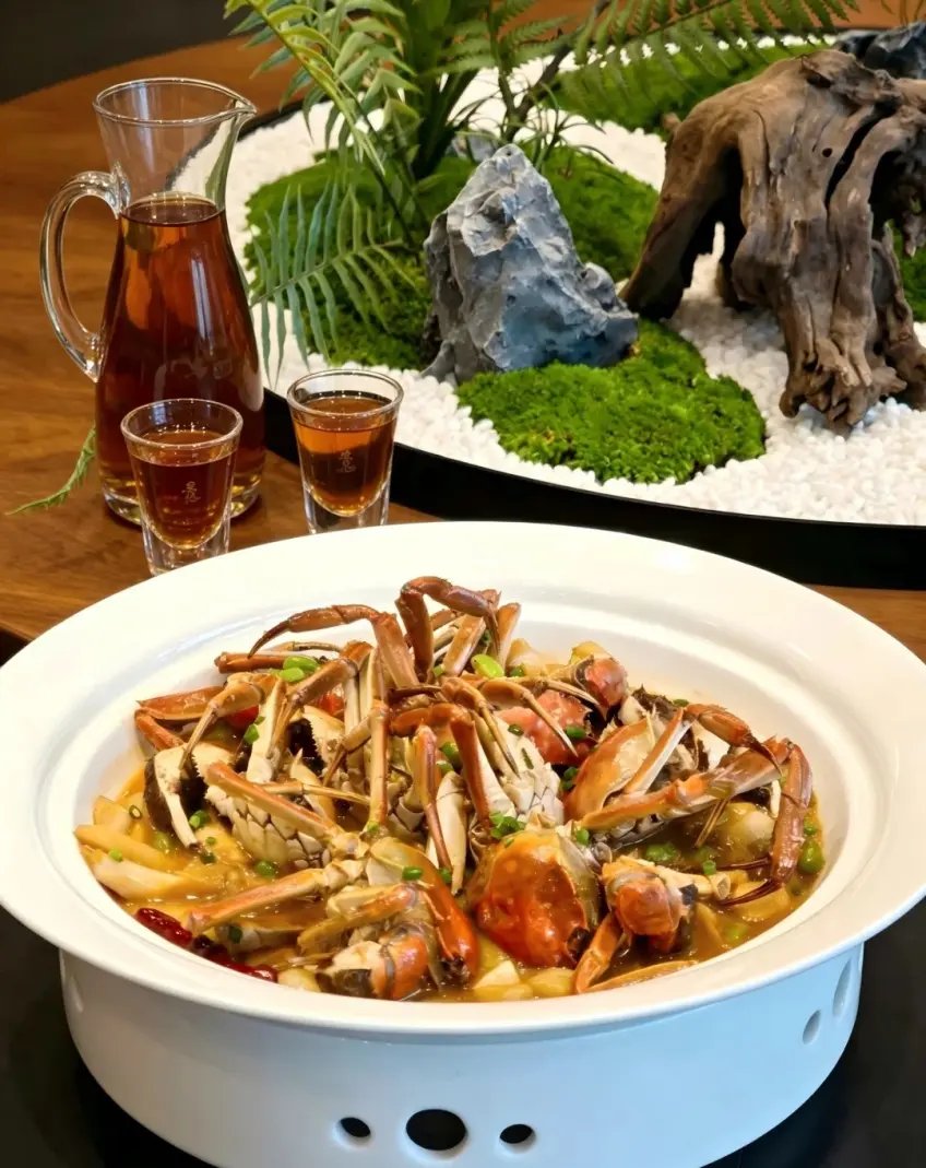 清蒸六月黃蟹碗