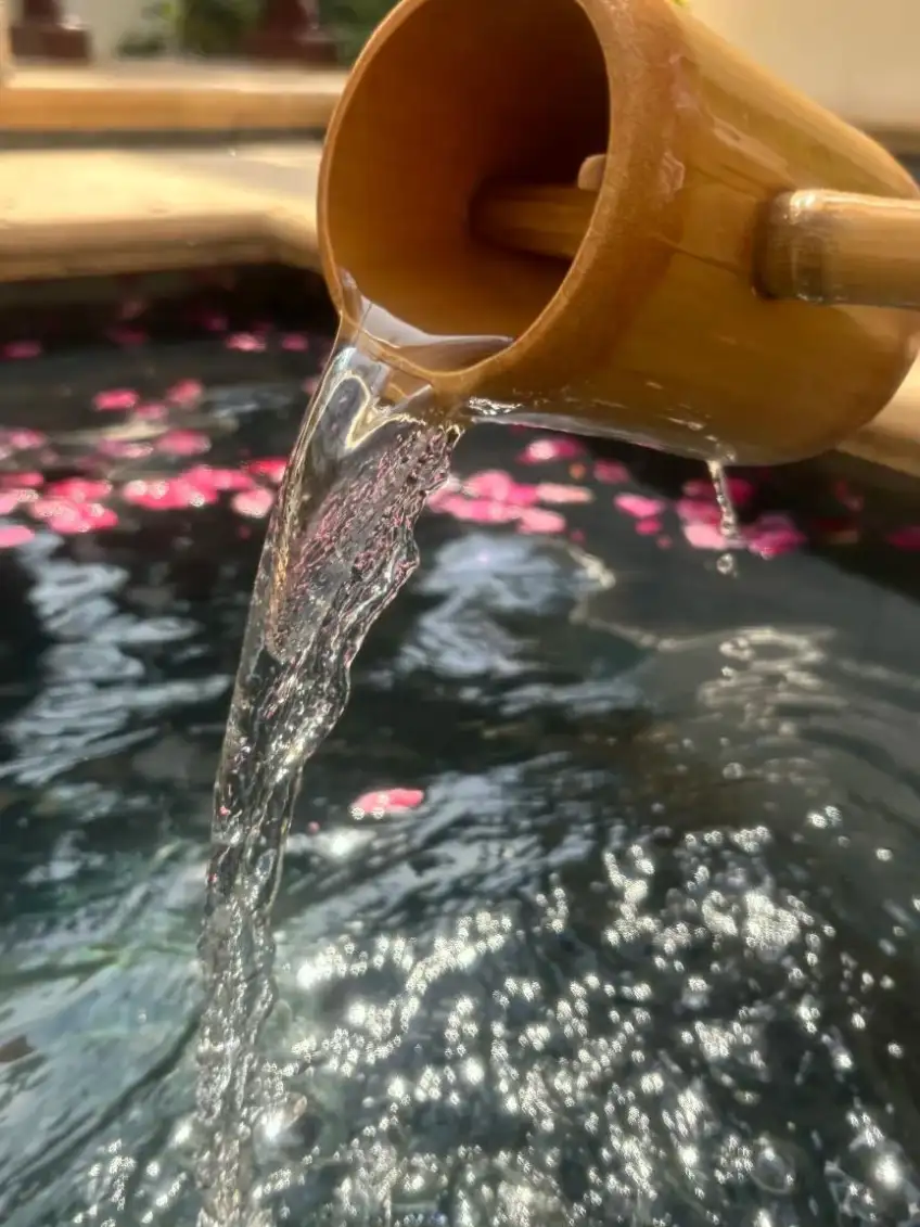 木瀆溫泉酒店庭院湯池